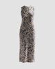 Veronica Beard Veronica Beard Women's Gemma Paisley Satin Sleeveless Midi Dress - 1