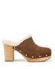 Veronica Beard Veronica Beard Women's Larken Shearling Lined Platform Clogs - 2
