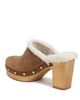 Veronica Beard Veronica Beard Women's Larken Shearling Lined Platform Clogs - 3