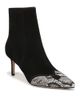 Veronica Beard Veronica Beard Women's Lisa Western Mid Heel Ankle Boots - 1