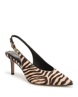 Veronica Beard Veronica Beard Women's Luciana Calf Hair Slingbacks