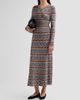 Veronica Beard Veronica Beard Women's Nami Striped Rib-Knit Midi-Dress - 4