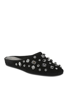 Veronica Beard Veronica Beard Women's Narcisa Embellished Mules