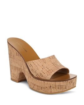 Veronica Beard Veronica Beard Women's Paulita Slip On Platform High Heel Sandals