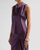 Veronica Beard Veronica Beard Women's Tam Silk-Blend Cowlneck Top - 4