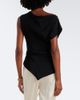 Veronica Beard Veronica Beard Yvonne draped crêpe de chine top - 5