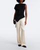 Veronica Beard Veronica Beard Yvonne draped crêpe de chine top - 6