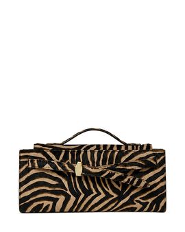 Veronica Beard Veronica Beard Ziger Calf Hair Top Handle Clutch