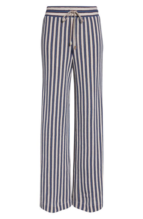 Veronica Beard Veronica Beard Zosia Stripe Cotton Drawstring Pants