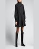 Veronica Beard Vigore Smocked High-Neck Dress - 3