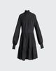 Veronica Beard Vigore Smocked High-Neck Dress - 5