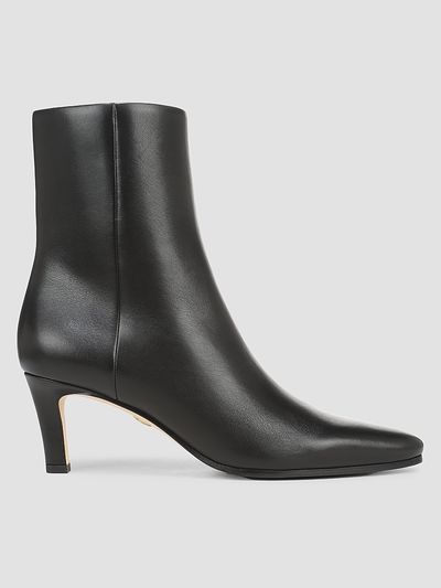 Veronica Beard Women's Agnes 65MM Leather Ankle Boots