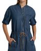 Veronica Beard Women's Akerman Denim Minidress - 6