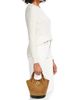 Veronica Beard Women's Anchor Colorblocked Suede Bucket Bag - 3