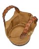 Veronica Beard Women's Anchor Colorblocked Suede Bucket Bag - 5