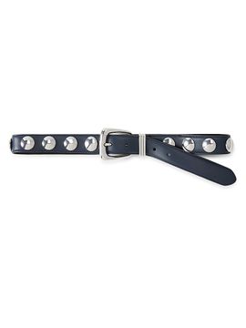 Veronica Beard Women's Arch Studded Leather Belt