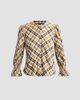 Veronica Beard Women's Ashlynn Plaid Cotton-Blend Blouse - 6
