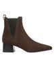 Veronica Beard Women's Astra Suede Chelsea Short Booties - 5
