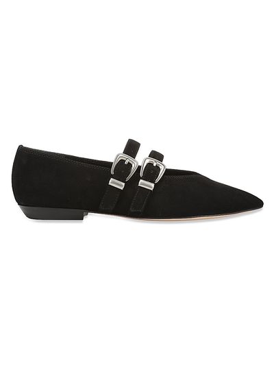 Veronica Beard Women's Bancroft Suede Mary Janes