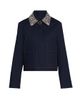 Veronica Beard Women's Barrington Denim Embellished Jacket - 9