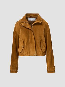 Veronica Beard Women's Bateman Suede Jacket
