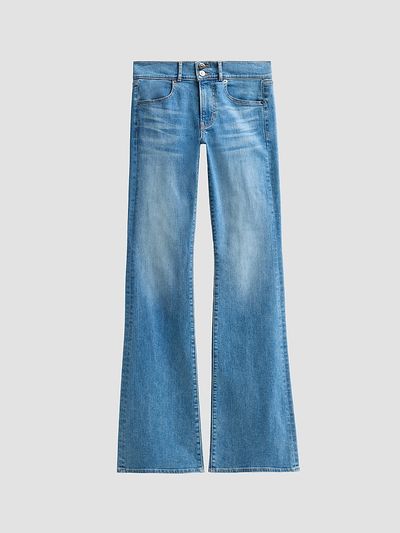 Veronica Beard Women's Beverly Mid-Rise Skinny Flare Jeans