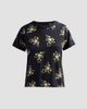 Veronica Beard Women's Carla Floral Cotton Crewneck T-Shirt - 6