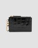 Veronica Beard Women's Croc-Embossed Leather Card Holder - 5