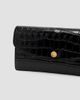 Veronica Beard Women's Croc-Embossed Leather Crossbody Wallet - 3