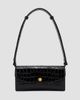 Veronica Beard Women's Croc-Embossed Leather Crossbody Wallet - 5