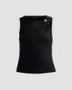Veronica Beard Women's Deylin Stretch-Cotton Asymmetric Top - 6