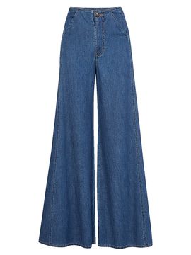 Veronica Beard Women's Digby Wide-Leg Jeans