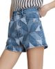 Veronica Beard Women's Elijah Prism Denim Short - 4