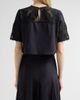 Veronica Beard Women's Errol Eyelet Cotton Crop Top - 3