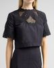 Veronica Beard Women's Errol Eyelet Cotton Crop Top - 5