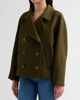 Veronica Beard Women's Franklin Virgin Wool-Blend Double-Breasted Coat - 4