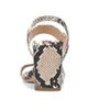 Veronica Beard Women's Genetta Snakeskin-Embossed Leather Sandals - 3