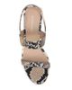 Veronica Beard Women's Genetta Snakeskin-Embossed Leather Sandals - 4