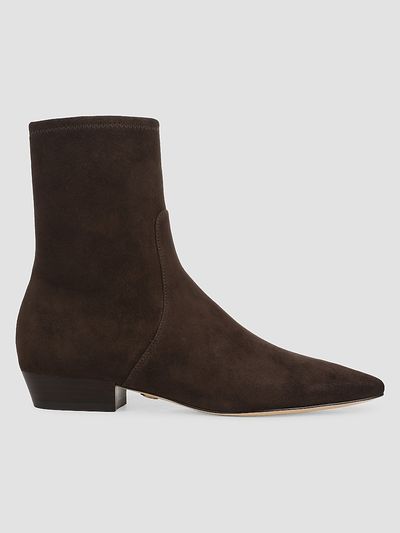 Veronica Beard Women's Glinda 25MM Suede Ankle Boots