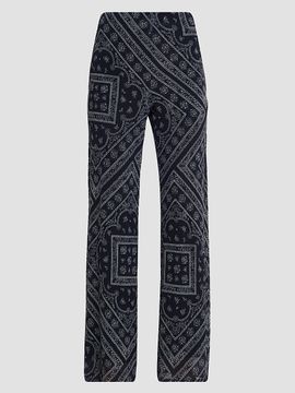 Veronica Beard Women's Hadria Paisley Print High-Rise Pants