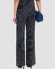 Veronica Beard Women's Hadria Paisley Print High-Rise Pants - 3