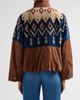 Veronica Beard Women's Knoll Geometric Fleece & Cotton Canvas Zip-Up Jacket - 3