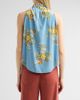 Veronica Beard Women's Kovi Floral Silk-Blend Top - 3