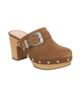 Veronica Beard Women's Larken 85MM Suede Clogs - 2