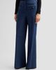 Veronica Beard Women's Ledger Striped Cotton-Blend High-Rise Flared Pants - 4