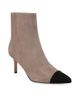 Veronica Beard Women's Lisa 70MM Suede Cap-Toe Booties - 2