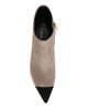 Veronica Beard Women's Lisa 70MM Suede Cap-Toe Booties - 4
