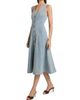 Veronica Beard Women's Lou Denim A-Line Midi-Dress - 4