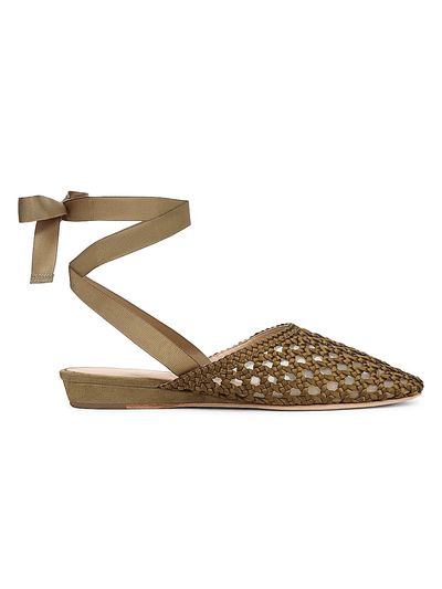 Veronica Beard Women's Malia Satin Mules