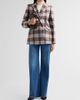 Veronica Beard Women's Oria Plaid Wool-Blend Single-Breasted Dickey Jacket - 2